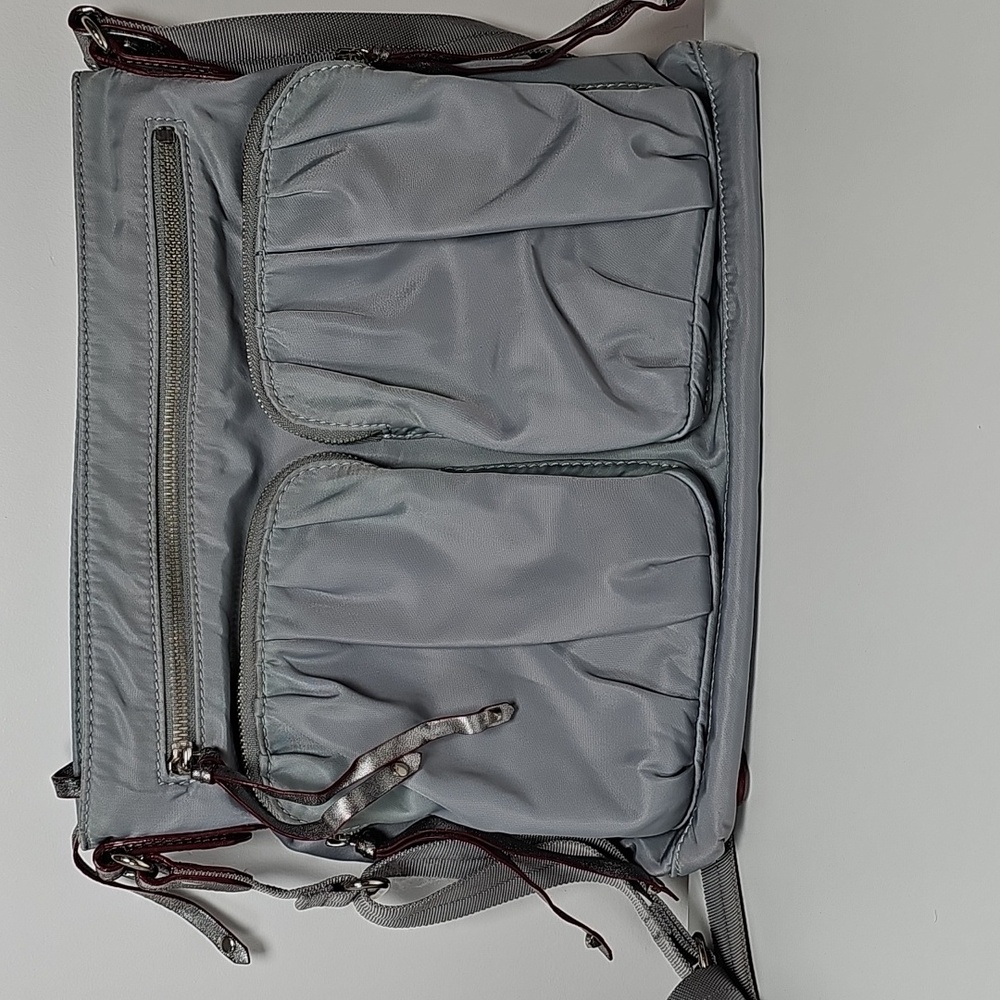 MZ Wallace Gray Crossbody Bag